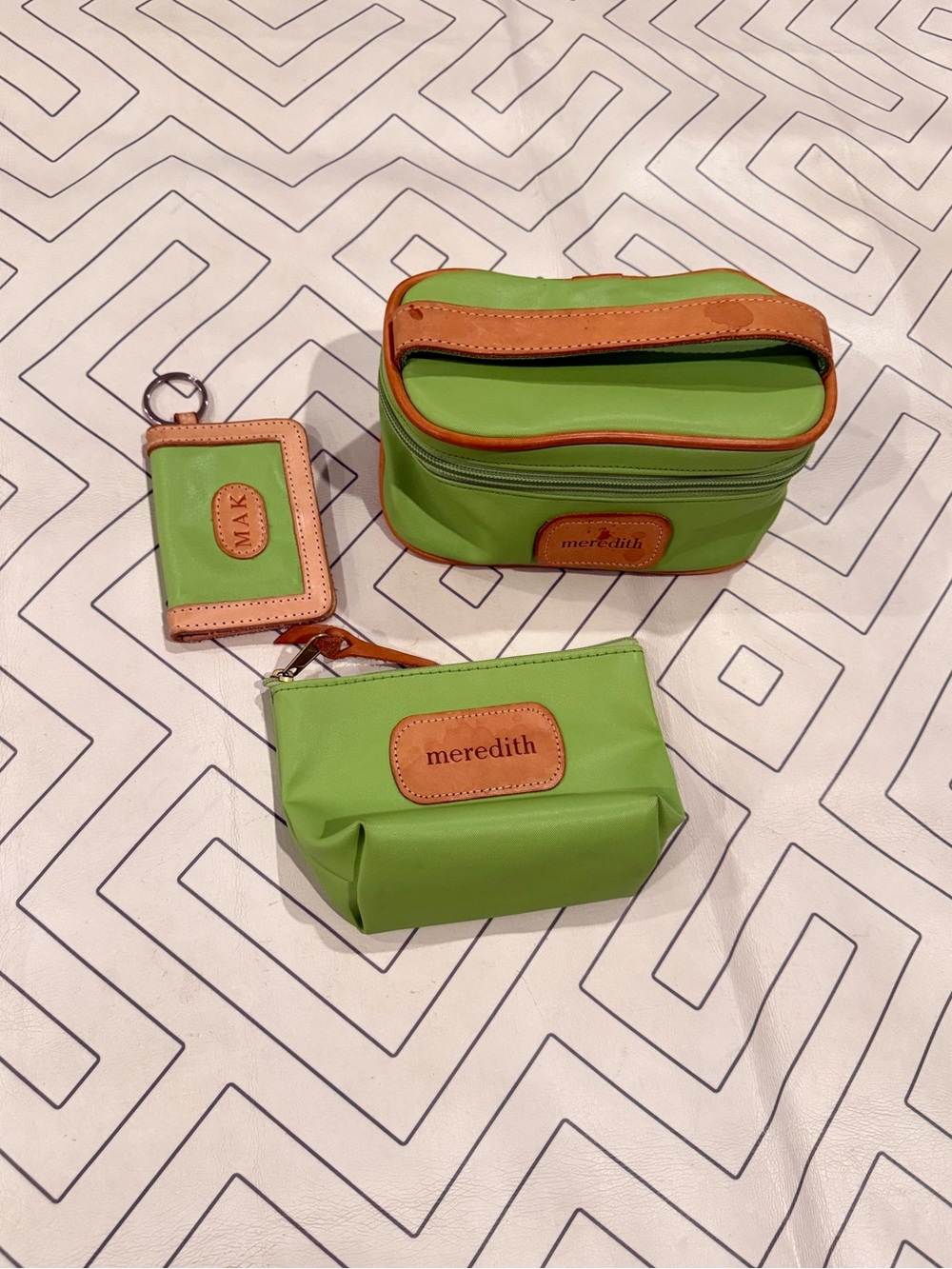Bundle of Jon Hart Design Green Bags